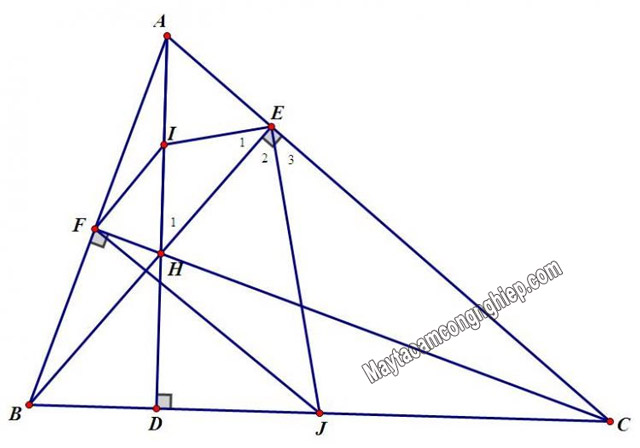 trực tâm của tam giác