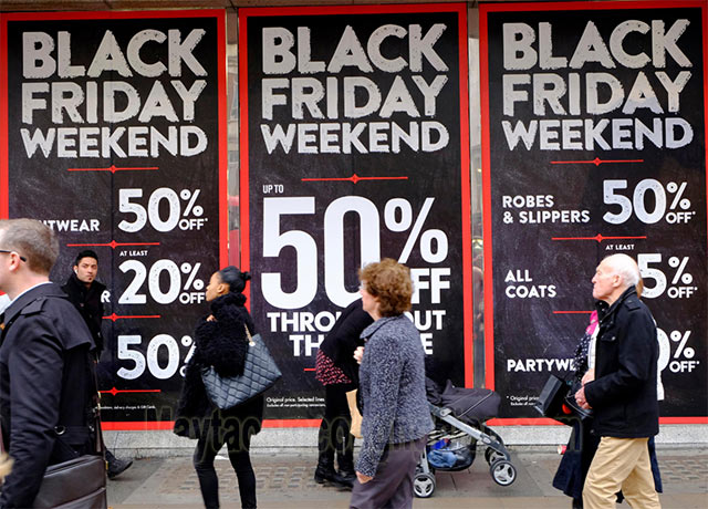 Hiện Black Friday phổ biến tại nhiều nước trên khắp thế giới