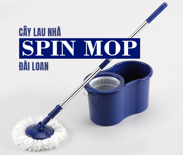 Cây lau nhà Spin Mop Đài Loan có những ưu điểm nào