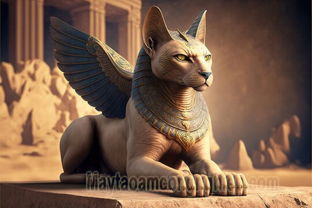 Mèo được xem là loài vật được AI Cập xem là loại vật thiêng liêng