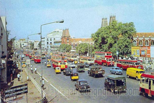 Thành phố Madras (Chennai ngày nay) những năm 1970