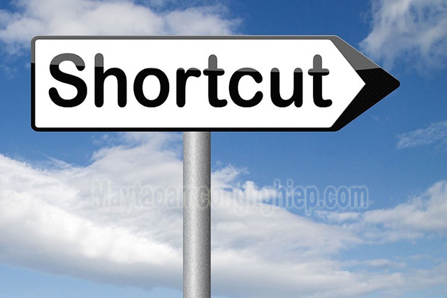 Tính năng Shortcut giúp người dùng rút gọn thời gian thao tác khi sử dụng máy tính 