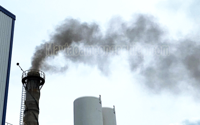 Đốt nhiên liệu hóa học gây ra khói ô nhiễm