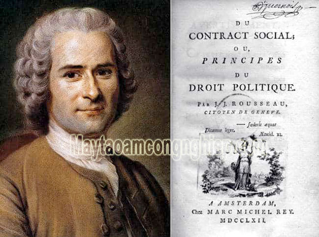 Cuốn “Du Contrat Social” - Khế ước xã hội - Rousseau