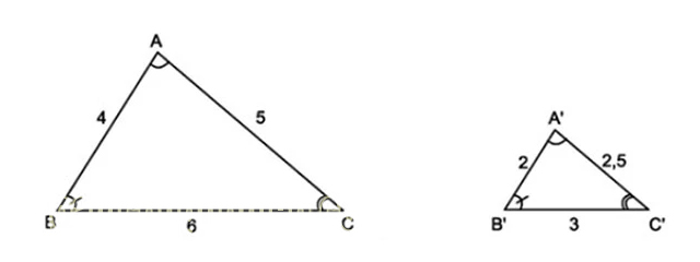 2 tam giác đồng dạng có nhiều tính chất đặc thù