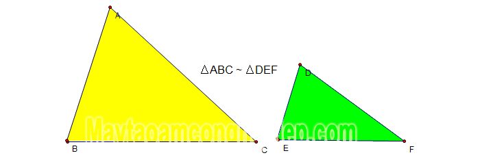 2 tam giác đồng dạng là gì? Các trường hợp, tính chất, chứng minh 2 tam giác đồng dạng