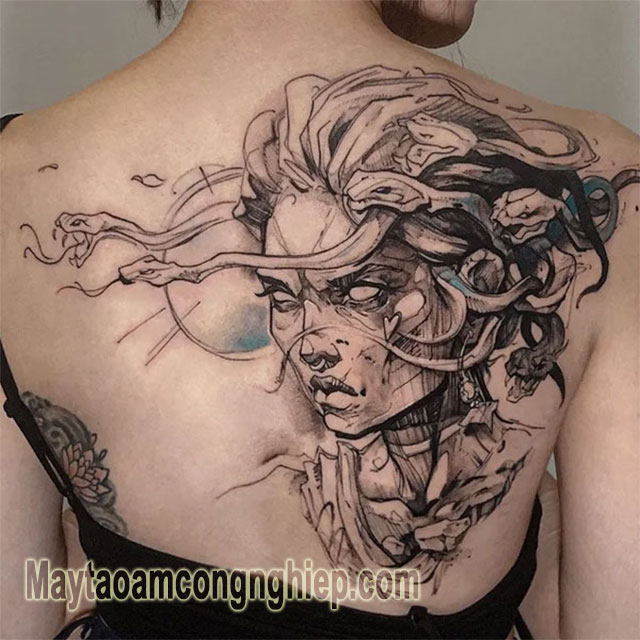 Tattoo Medusa 3D